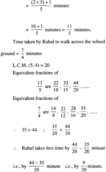 NCERT Solutions for Class 6 Maths Chapter 7 Fractions 0117